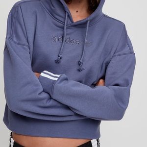 Adidas Cropped Hoodie
